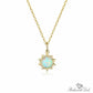 October Opal Birthstone Necklace - Birthmonth Deals