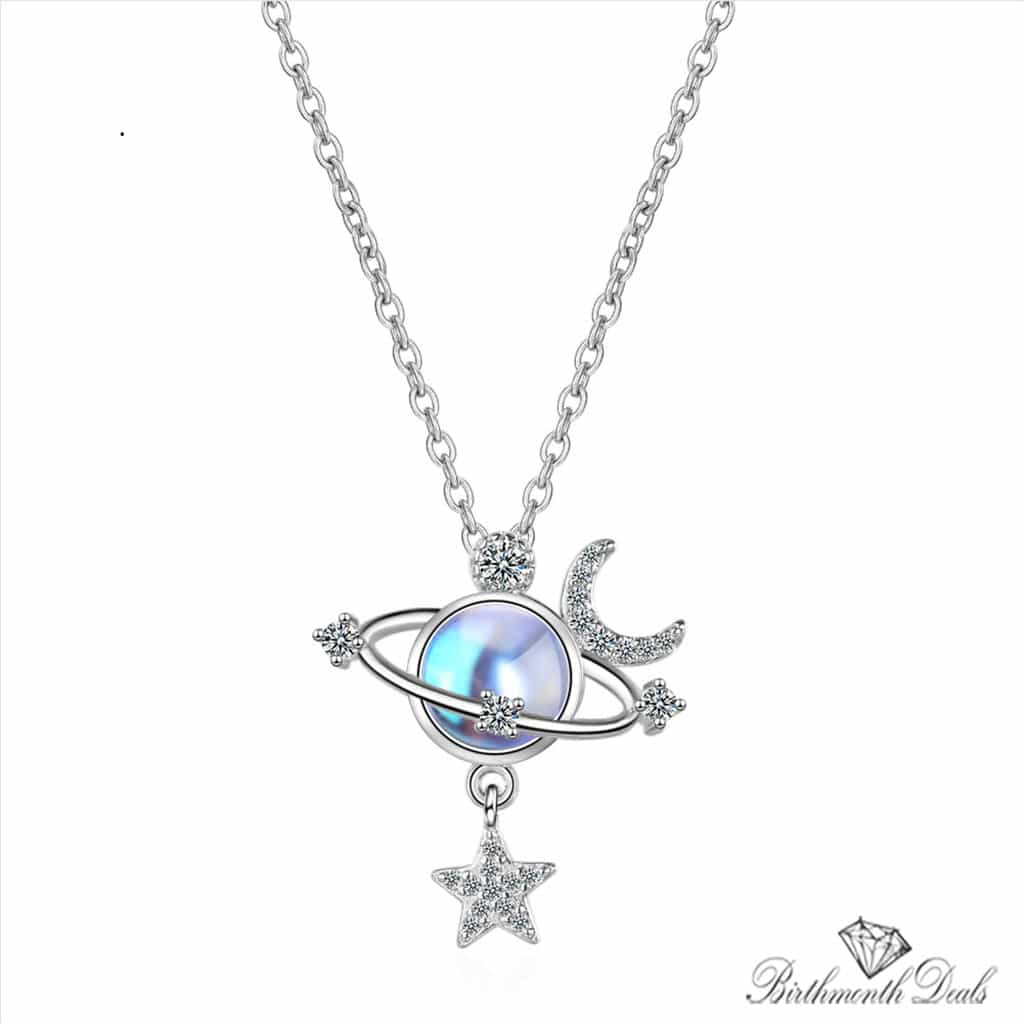 June Moonstone Necklace - Birthmonth Deals