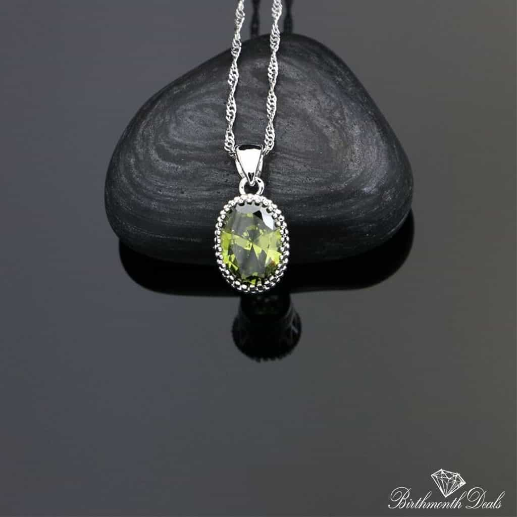 August Peridot Birthstone Jewelry Set - Birthmonth Deals