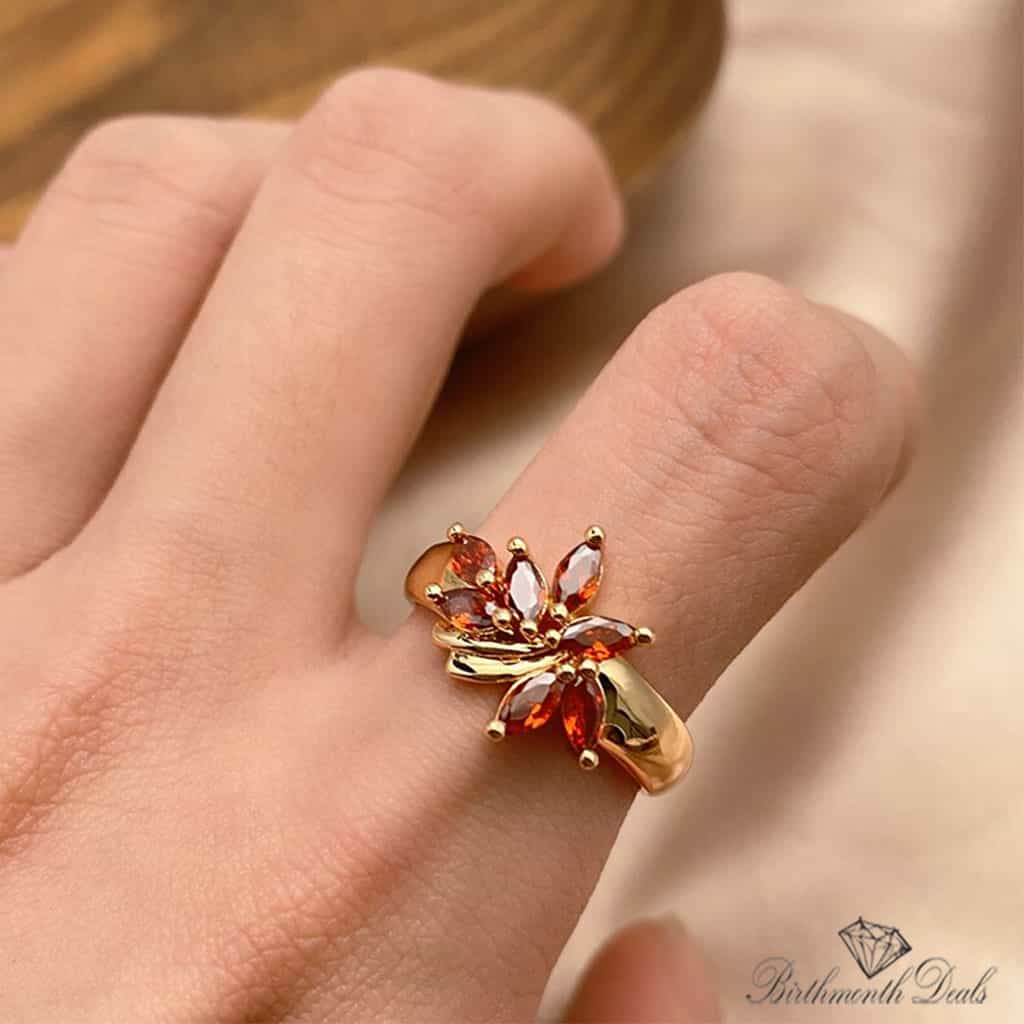 July Ruby Birthstone Ring - Birthmonth Deals