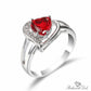 July Ruby Birthstone Ring - Birthmonth Deals