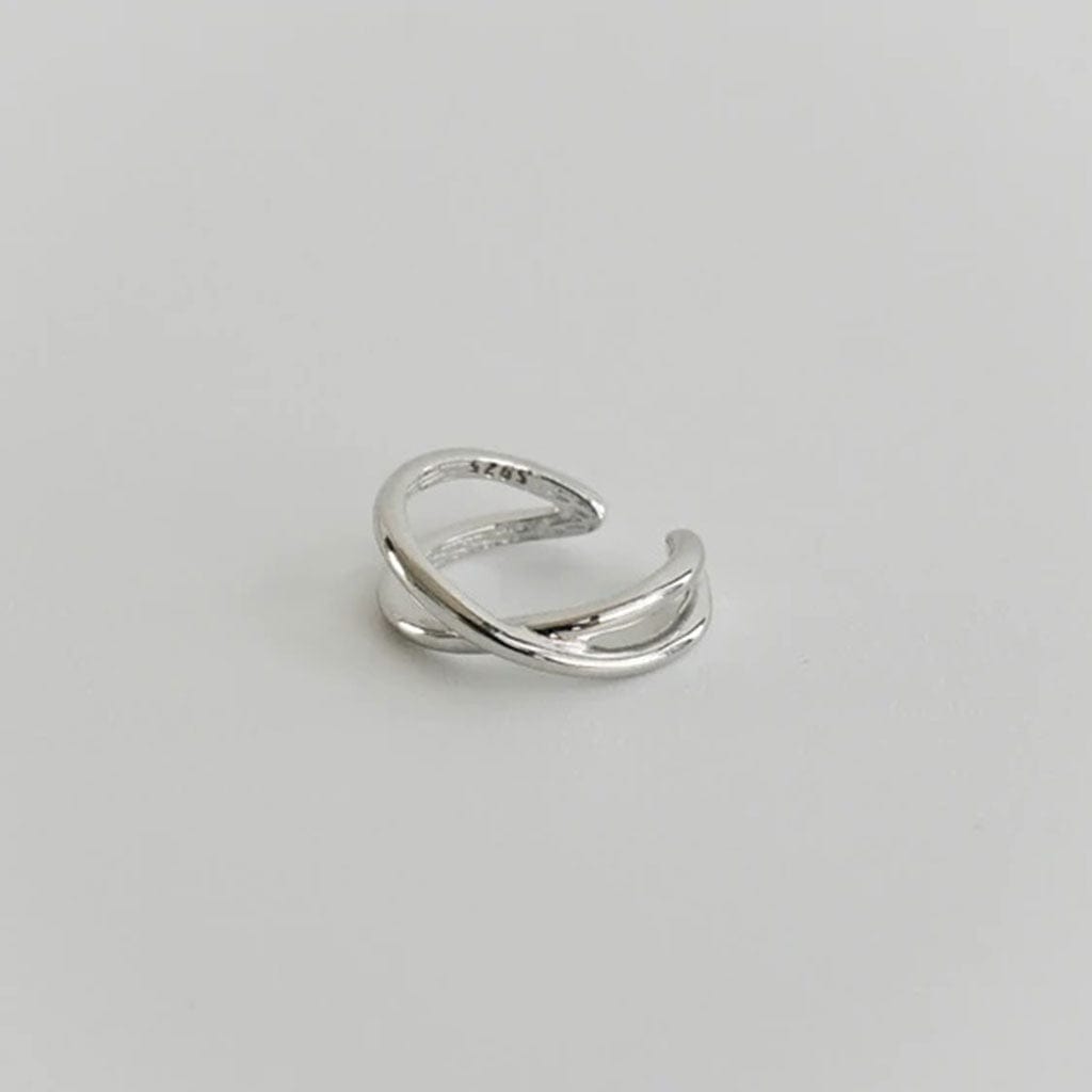 Evelyn Ear Cuff - Silver - Birthmonth Deals