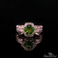 August Peridot Birthstone Ring - Birthmonth Deals