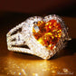 November Citrine Birthstone Ring - Birthmonth Deals