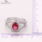July Ruby Birthstone Ring - Birthmonth Deals