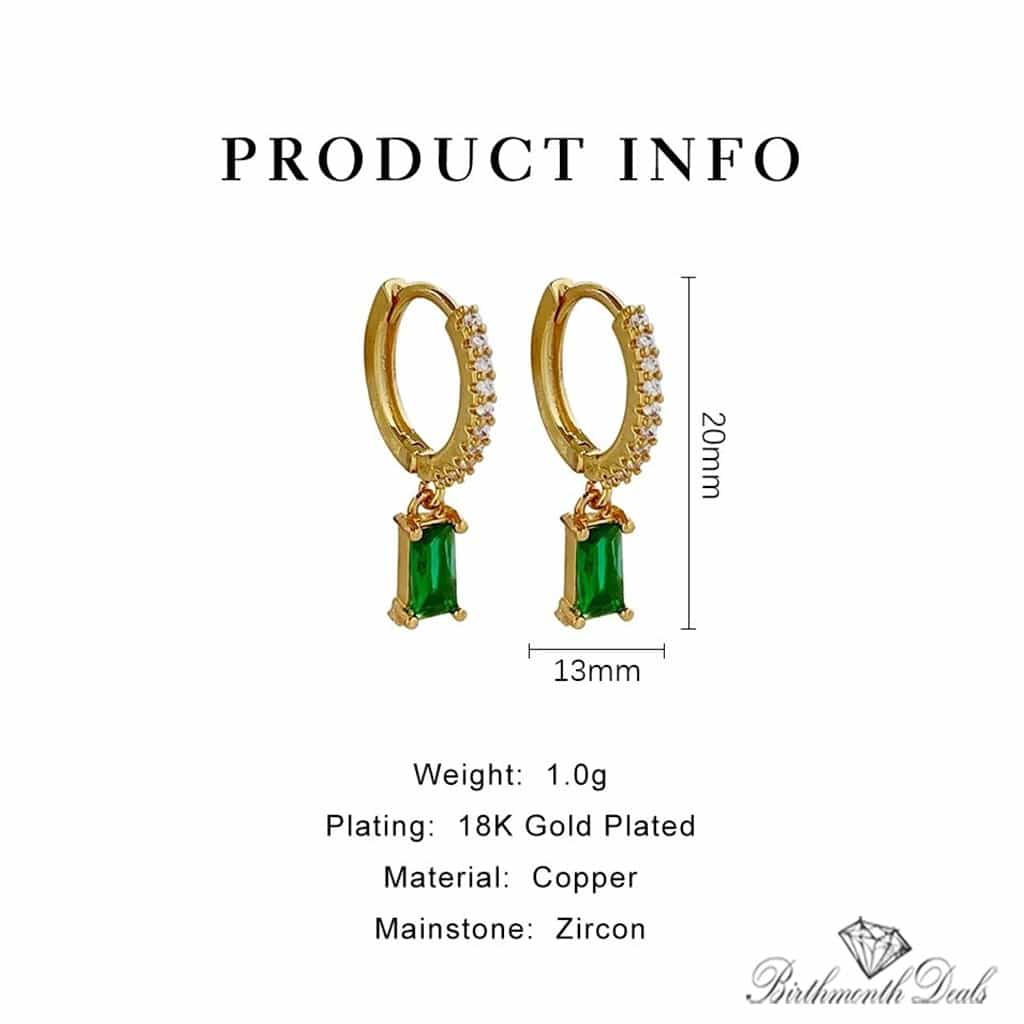 Diana Birthstone Earrings - Birthmonth Deals