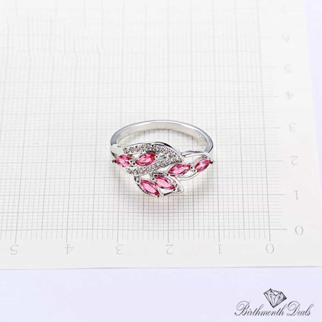 July Ruby Birthstone Ring - Birthmonth Deals