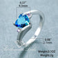 December Zircon Birthstone Ring - Birthmonth Deals