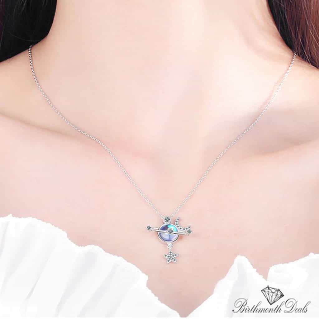 June Moonstone Necklace - Birthmonth Deals