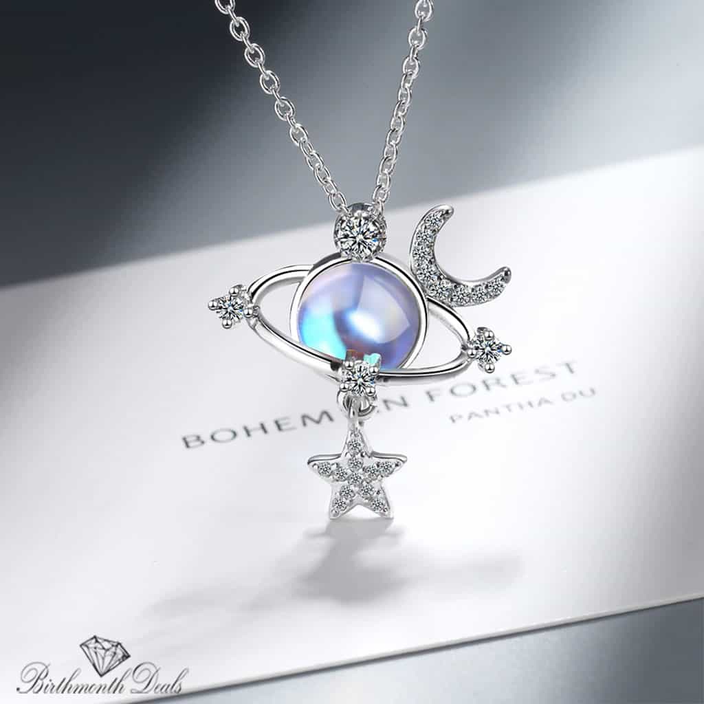 June Moonstone Necklace - Birthmonth Deals