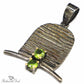 August Peridot Earrings And Pendant - Birthmonth Deals