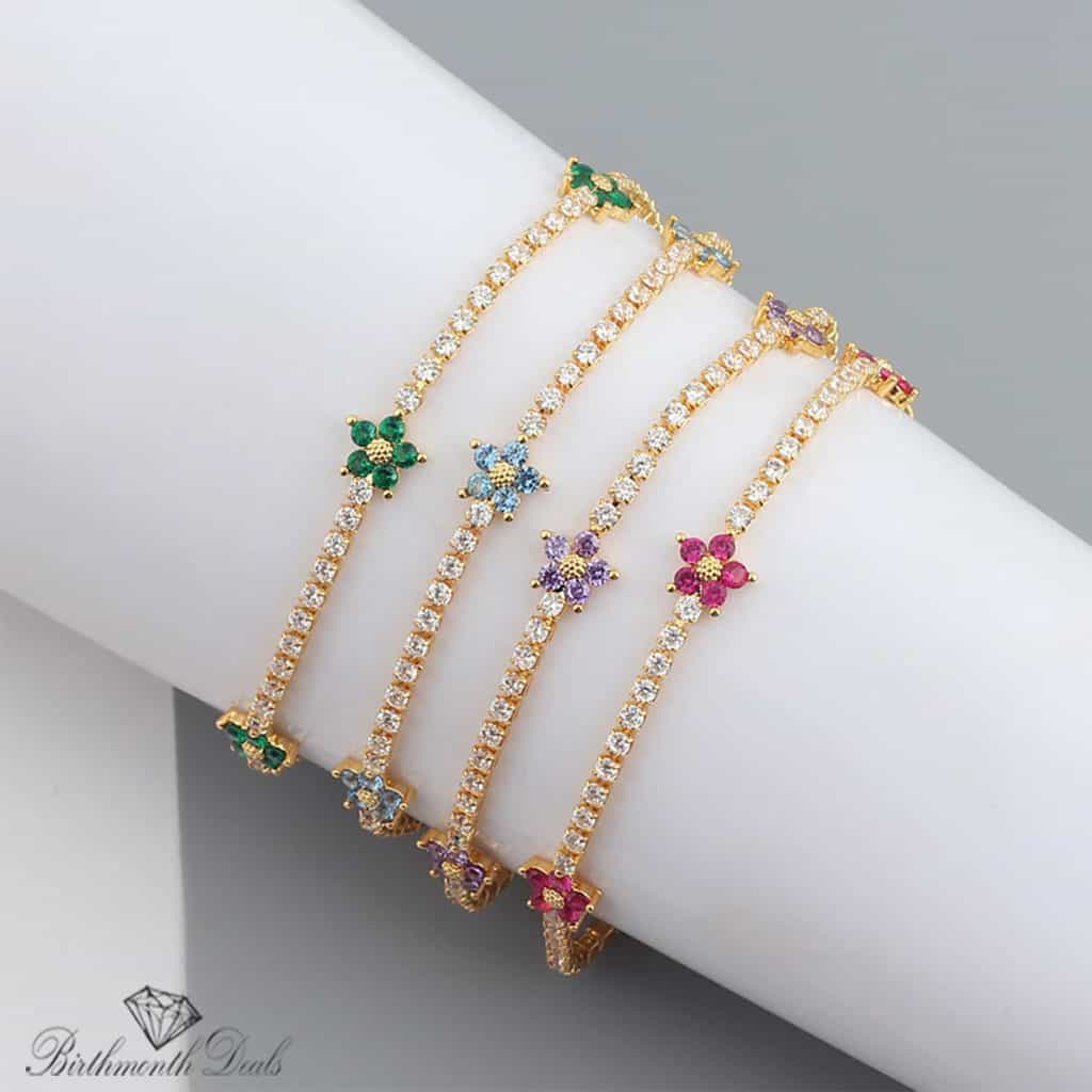 Sofia Birthstone Bracelet - Birthmonth Deals