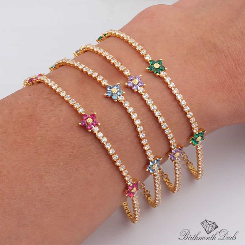 Sofia Birthstone Bracelet - Birthmonth Deals