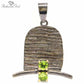 August Peridot Earrings And Pendant - Birthmonth Deals