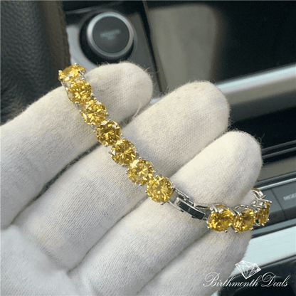 November Citrine Bracelet - Birthmonth Deals