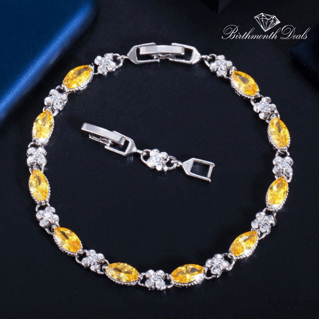 November Citrine Bracelet - Birthmonth Deals