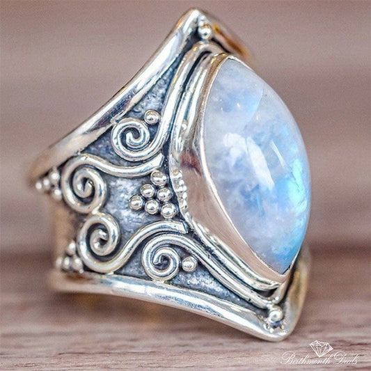 October Opal Birthstone Ring - Birthmonth Deals