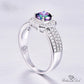 June Alexandrite Birthstone Ring - Birthmonth Deals