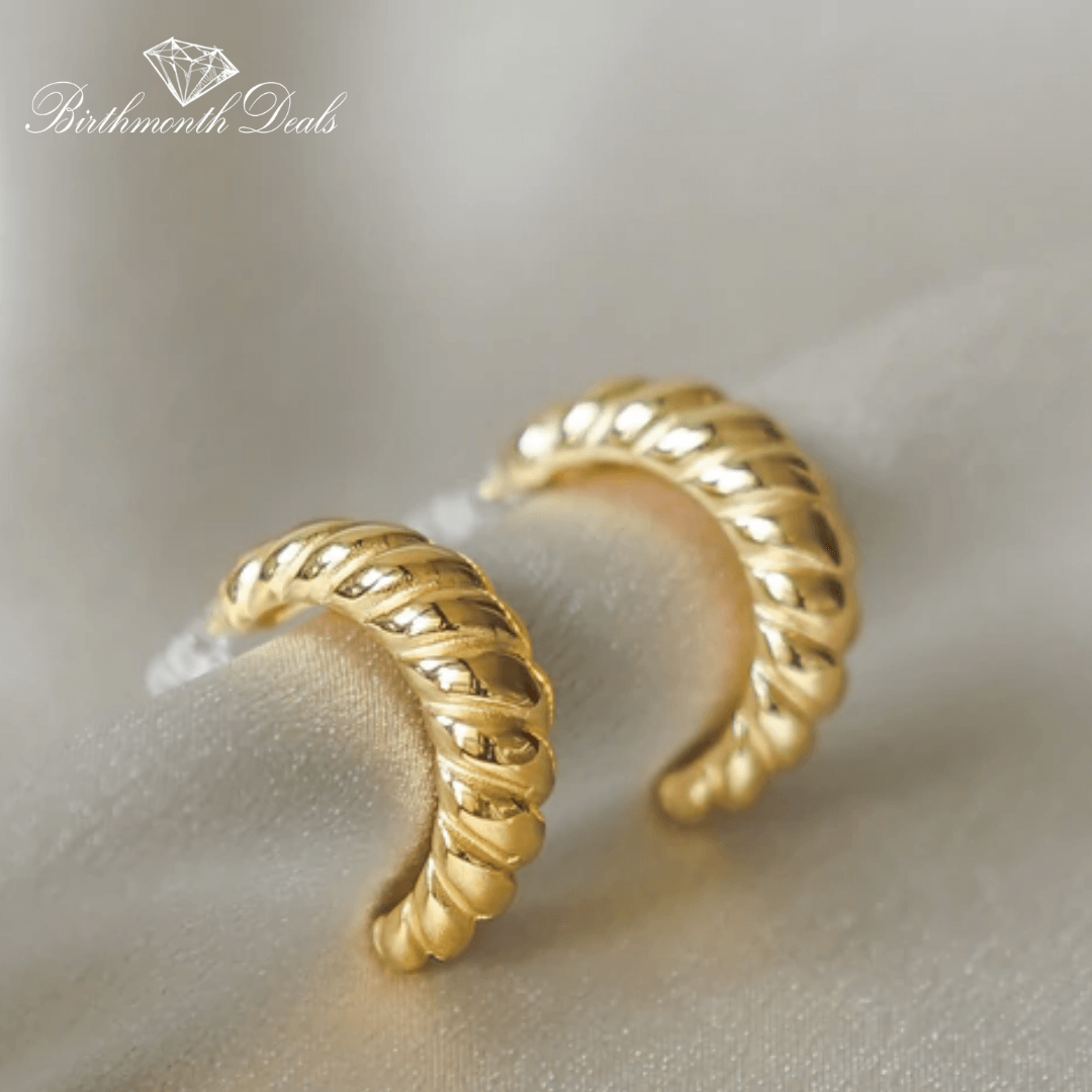 Darlyn Clip-On Hoop Earrings - Birthmonth Deals