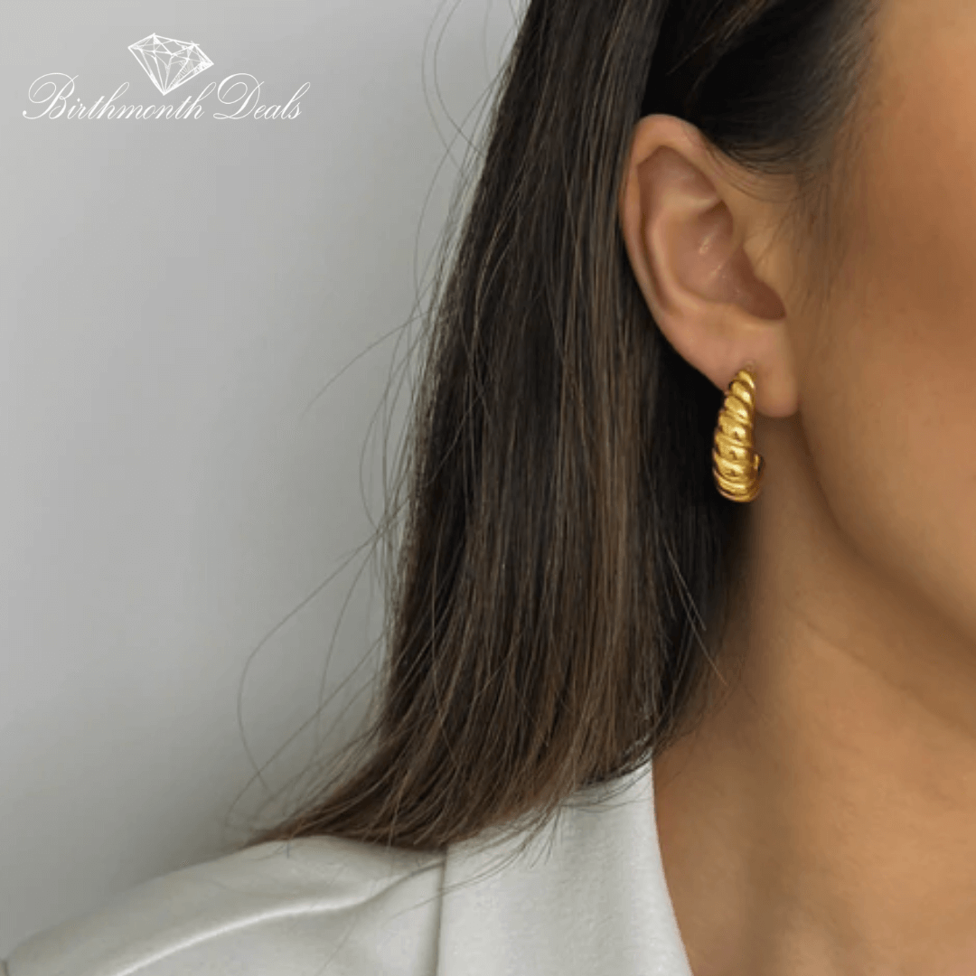 Darlyn Clip-On Hoop Earrings - Birthmonth Deals