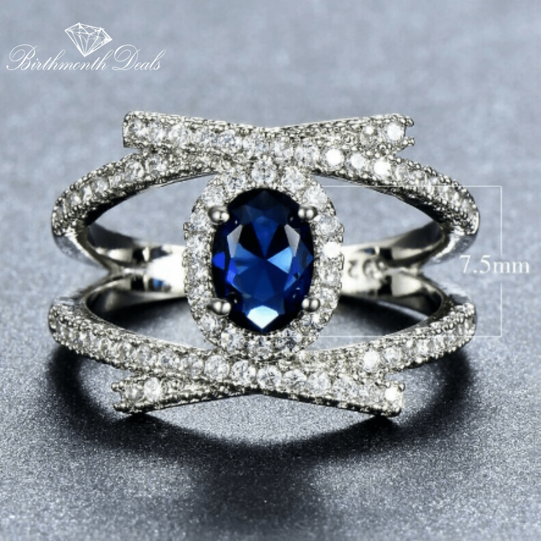 December Tanzanite Birthstone Ring - Birthmonth Deals