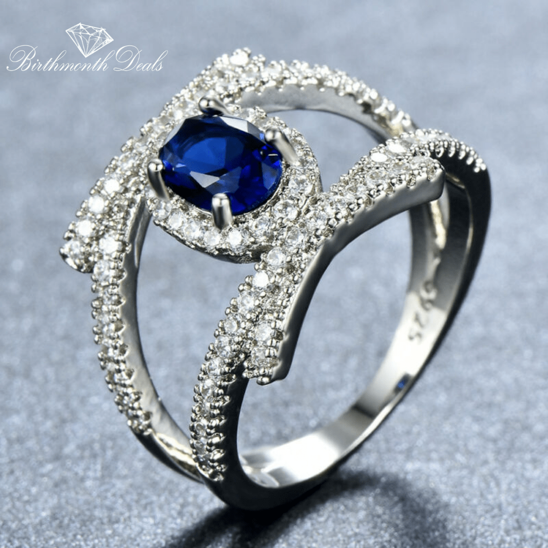 December Tanzanite Birthstone Ring - Birthmonth Deals