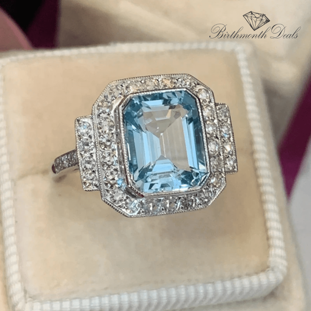 December Zircon Birthstone Ring - Birthmonth Deals