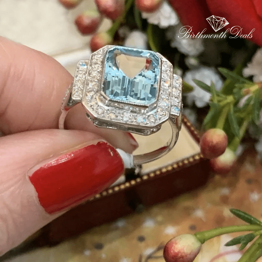 December Zircon Birthstone Ring - Birthmonth Deals