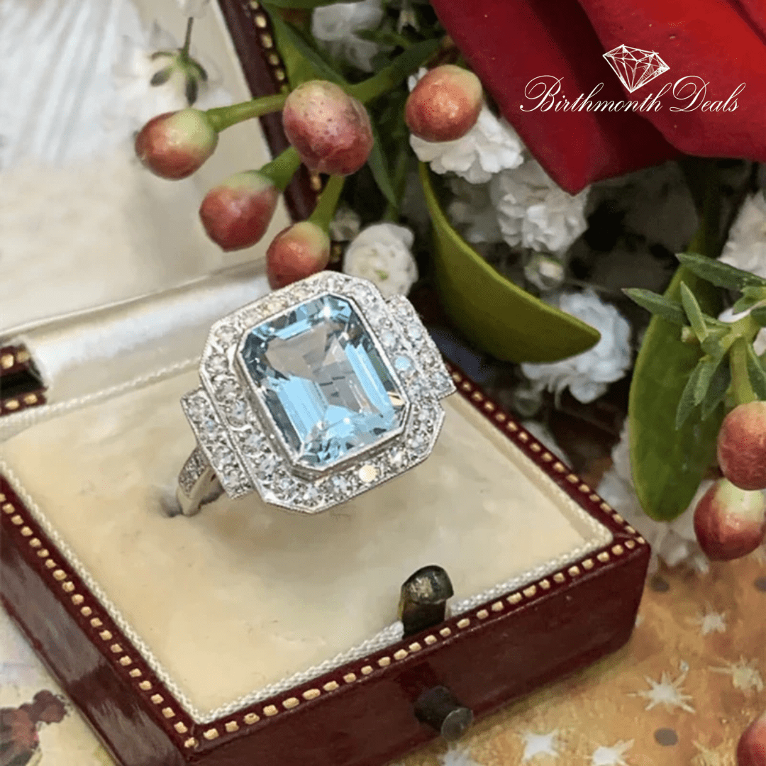 December Zircon Birthstone Ring - Birthmonth Deals