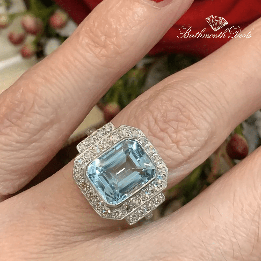 December Zircon Birthstone Ring - Birthmonth Deals