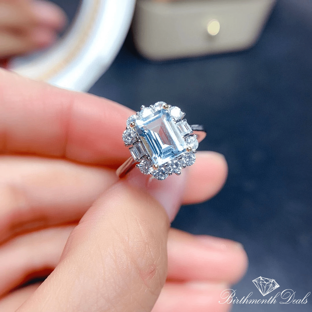 December Zircon Birthstone Ring - Birthmonth Deals