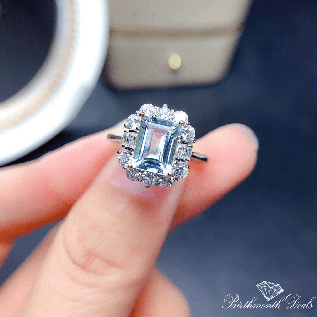 December Zircon Birthstone Ring - Birthmonth Deals