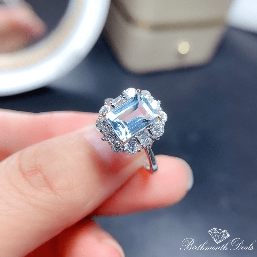 December Zircon Birthstone Ring - Birthmonth Deals