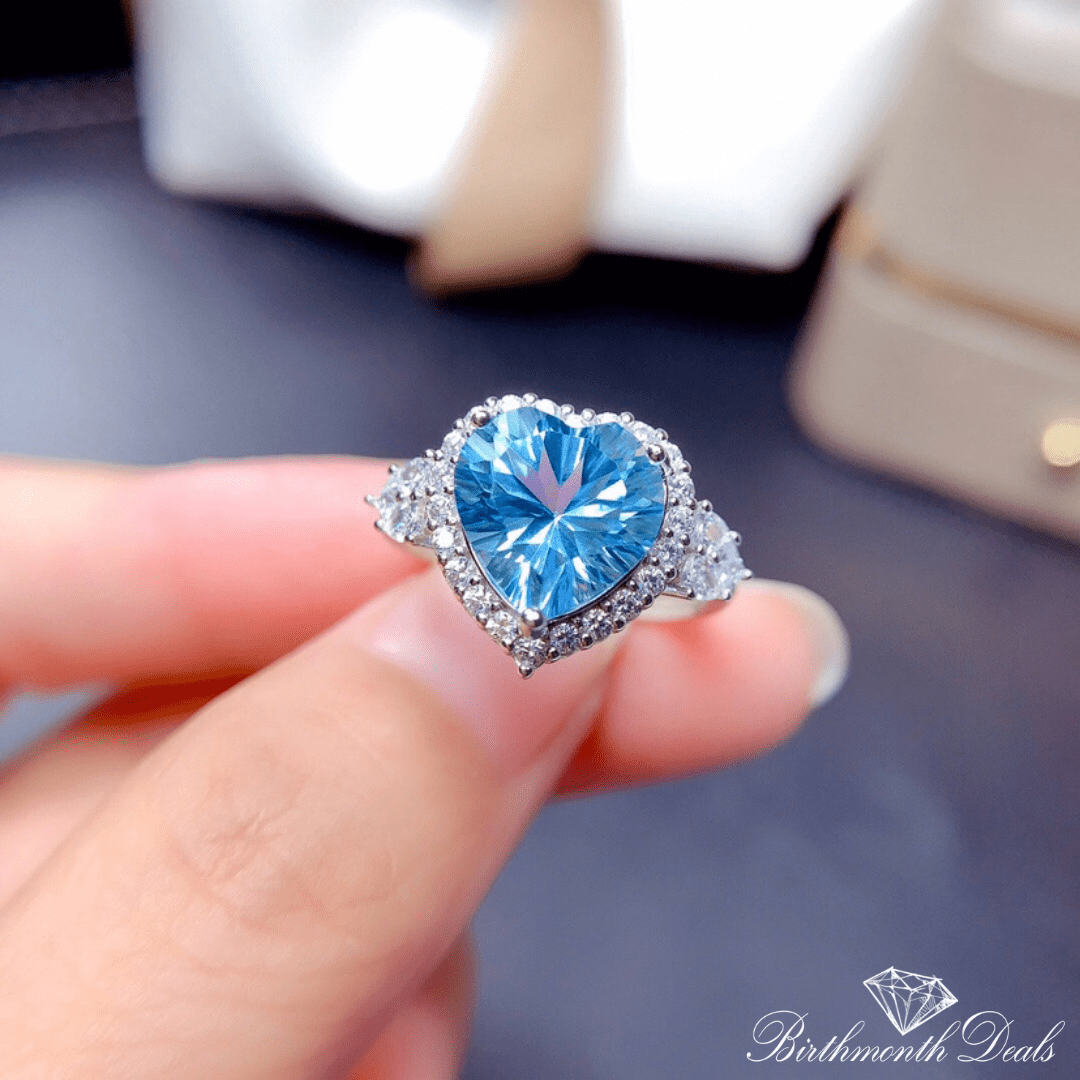 December Zircon Birthstone Ring - Birthmonth Deals