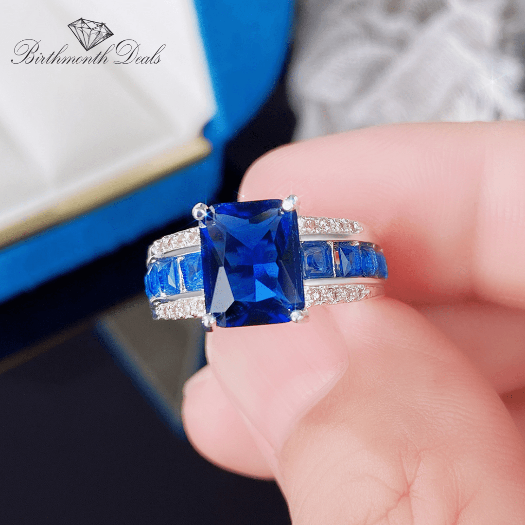 December Tanzanite Birthstone Ring - Birthmonth Deals