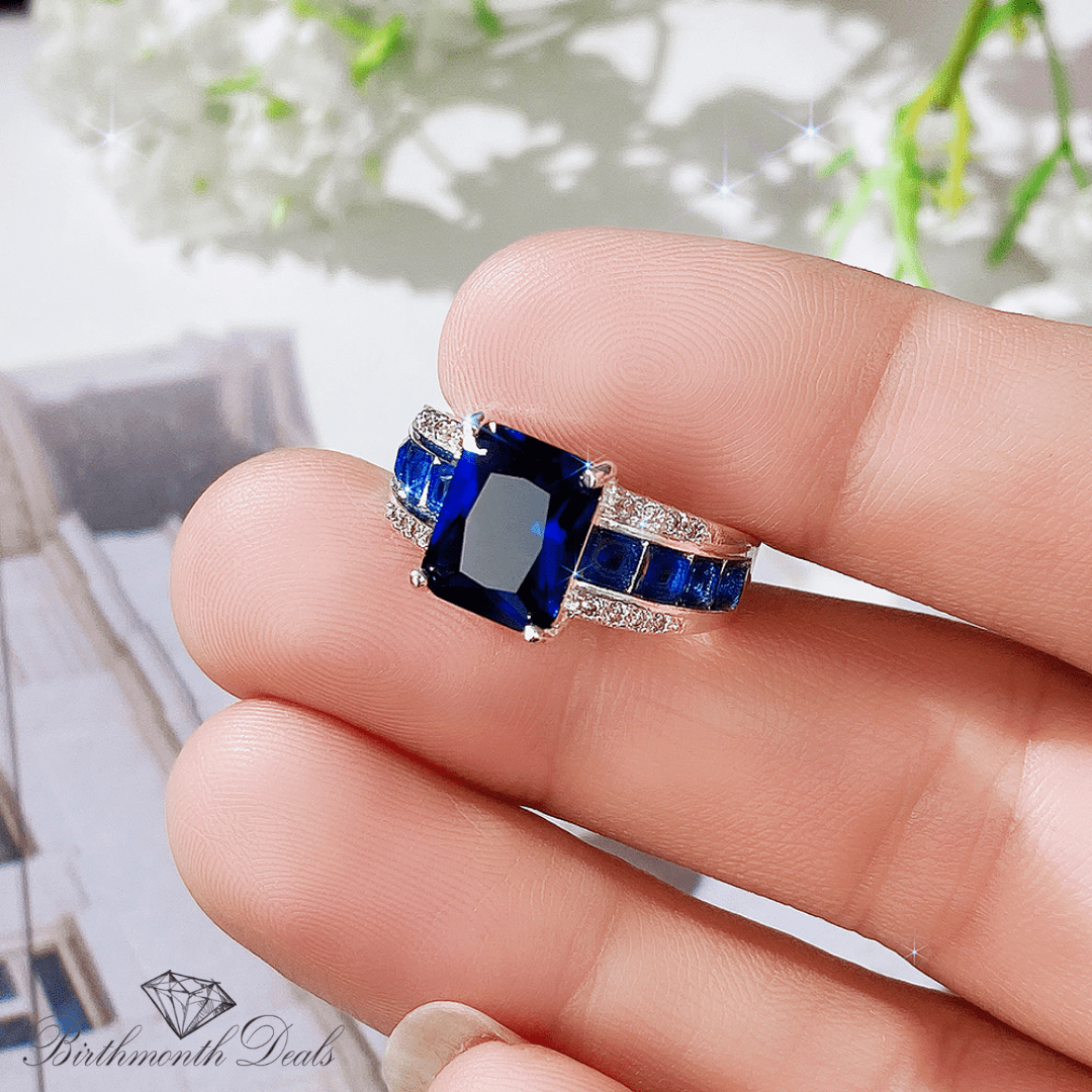 December Tanzanite Birthstone Ring - Birthmonth Deals