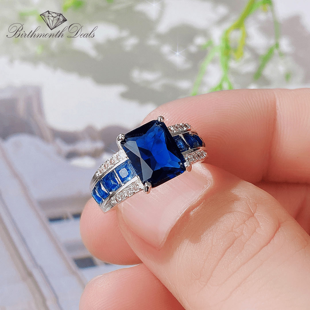 December Tanzanite Birthstone Ring - Birthmonth Deals