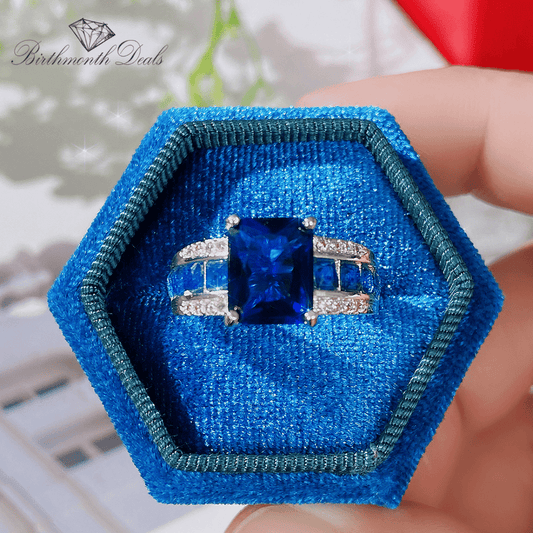 December Tanzanite Birthstone Ring - Birthmonth Deals