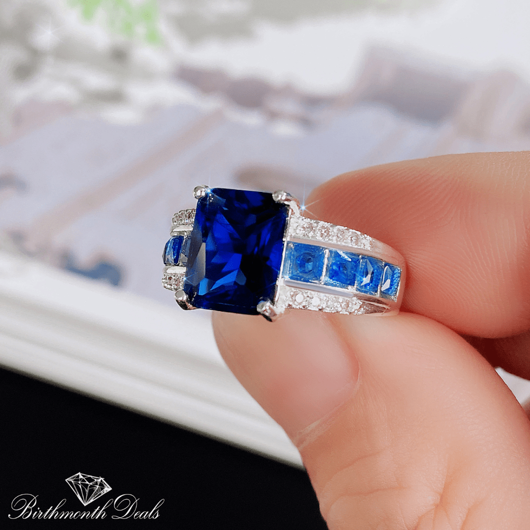 December Tanzanite Birthstone Ring - Birthmonth Deals