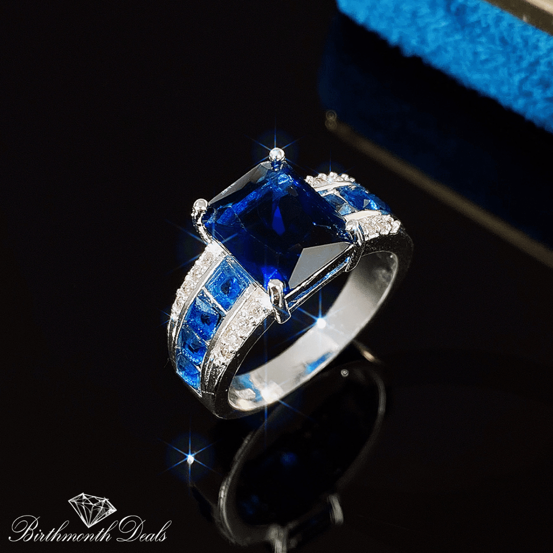 December Tanzanite Birthstone Ring - Birthmonth Deals