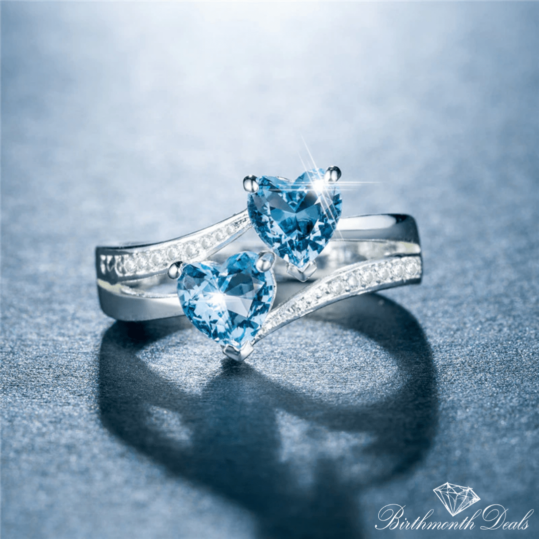 December Zircon Birthstone Ring - Birthmonth Deals