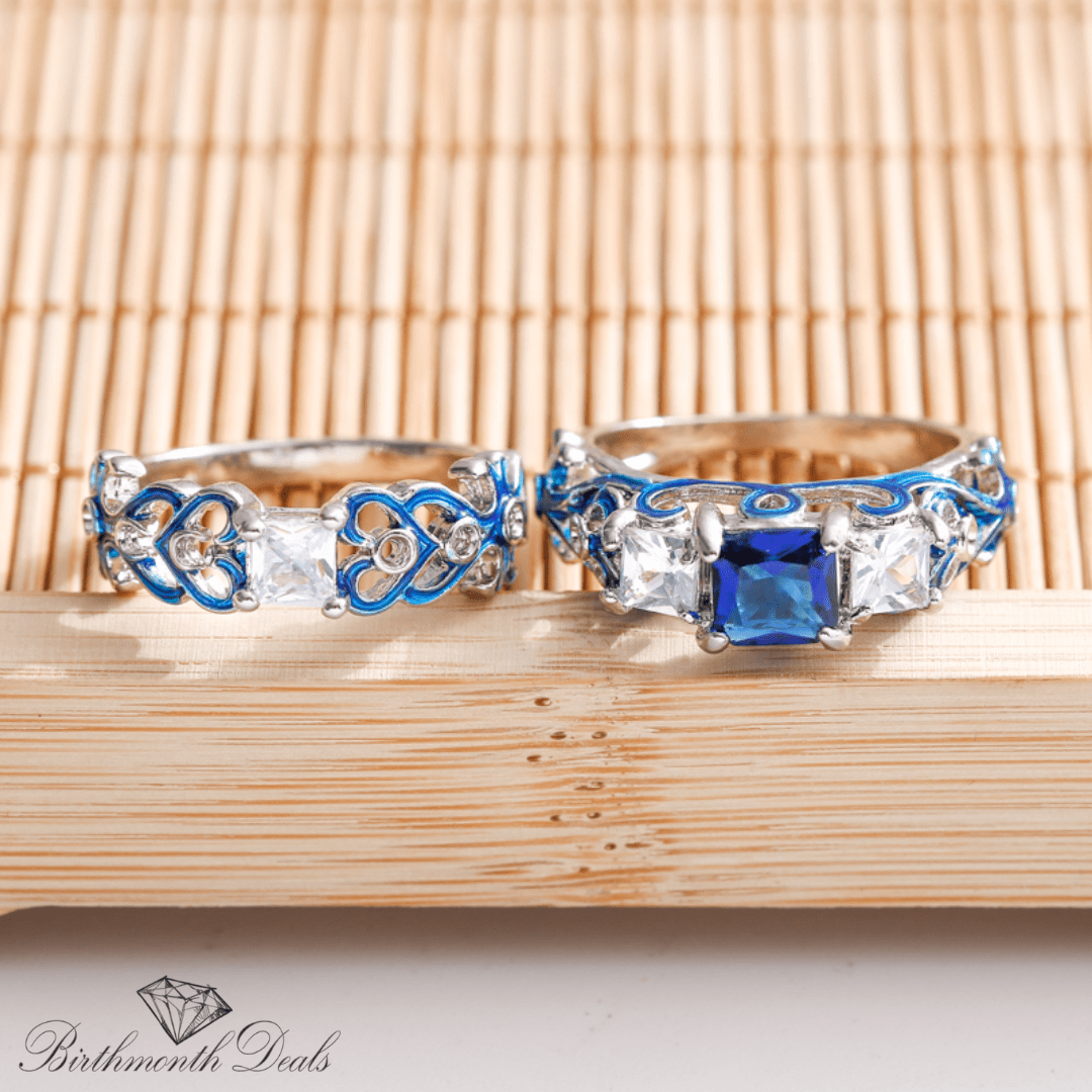 December Tanzanite Stacking Ring - Birthmonth Deals