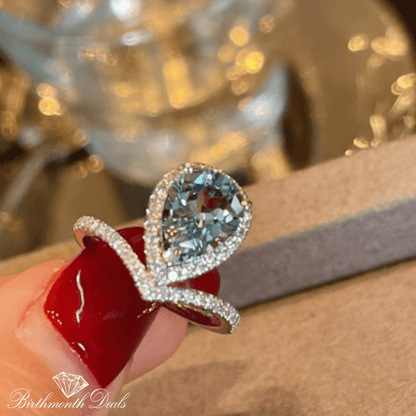 December Zircon Birthstone Ring - Birthmonth Deals