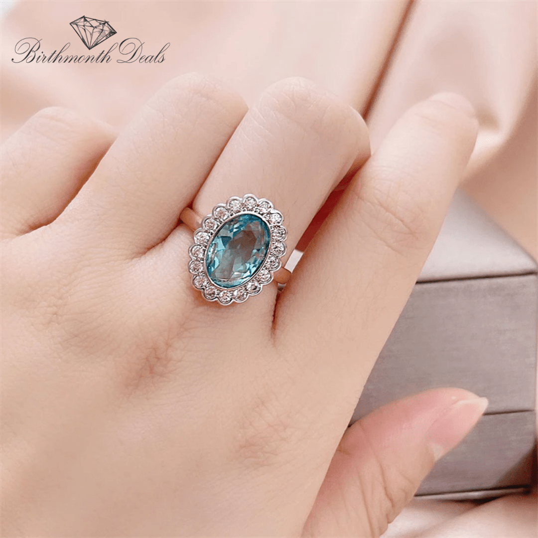 December Tanzanite Birthstone Ring - Birthmonth Deals