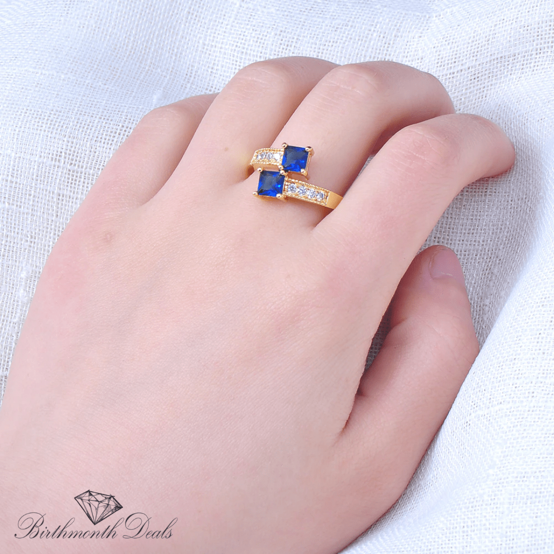 December Tanzanite Birthstone Ring - Birthmonth Deals