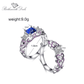 December Tanzanite Birthstone Stacking Ring - Birthmonth Deals