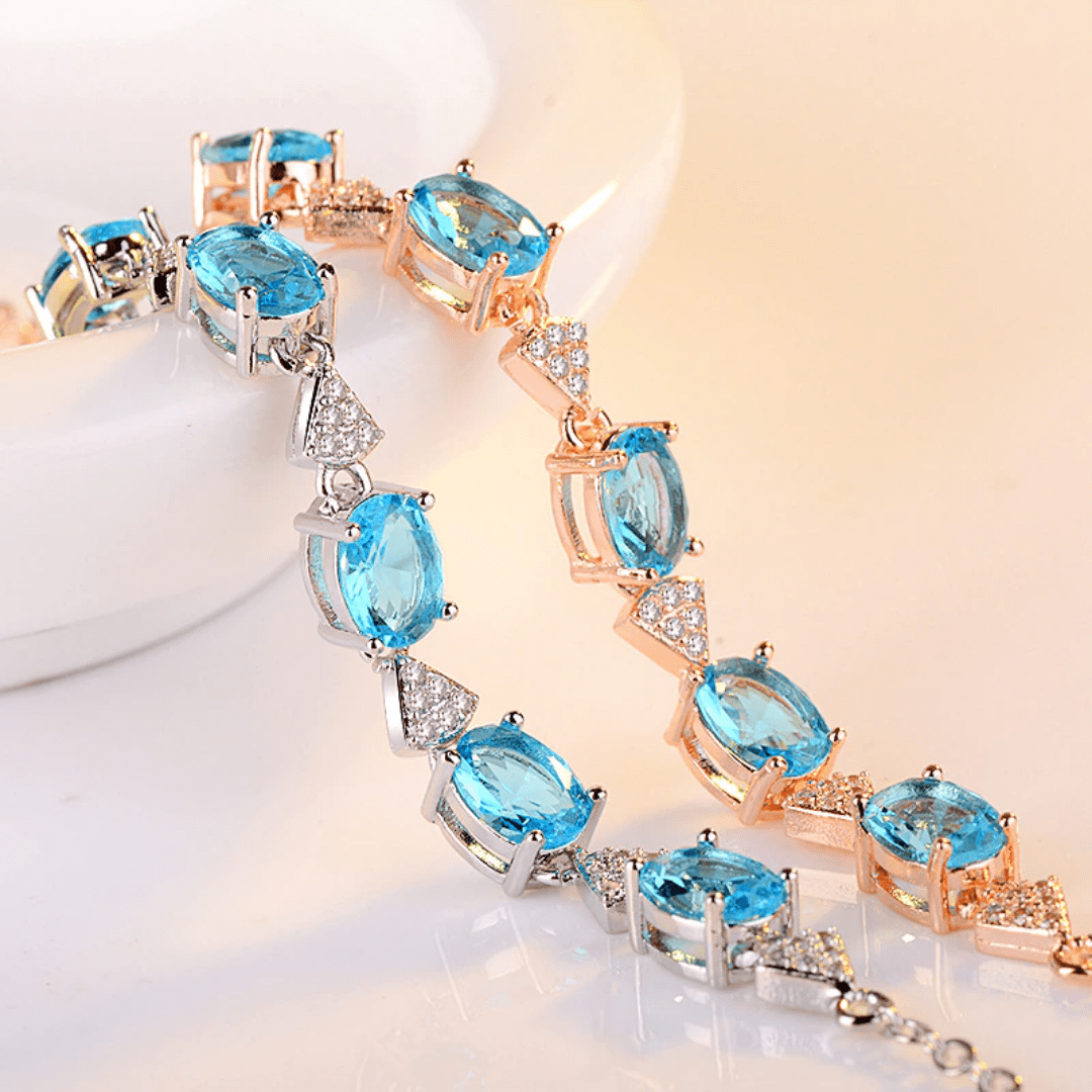 December Zircon Birthstone Bracelet - Birthmonth Deals