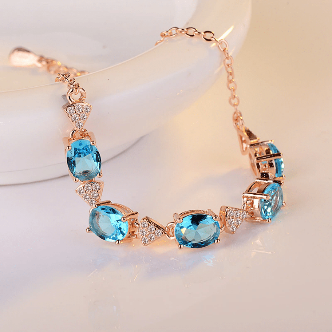 December Zircon Birthstone Bracelet - Birthmonth Deals