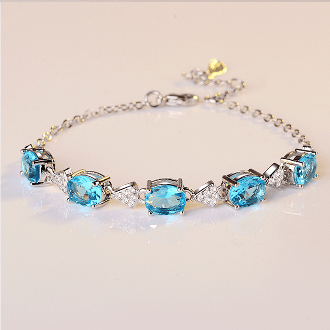 December Zircon Birthstone Bracelet - Birthmonth Deals