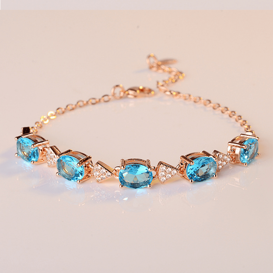 December Zircon Birthstone Bracelet - Birthmonth Deals